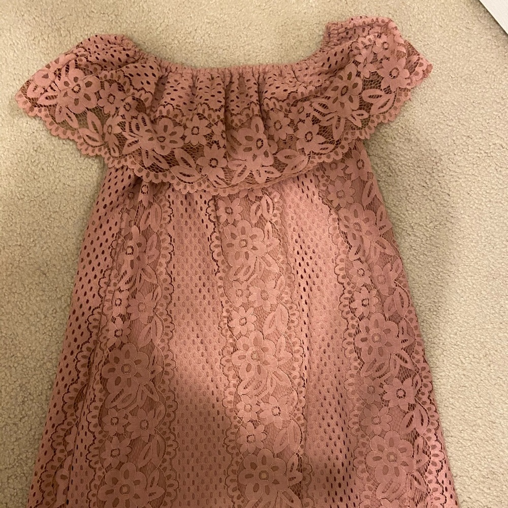 Off the shoulder dress